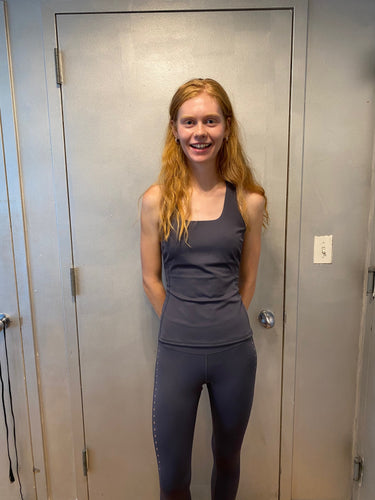 Charcoal gray top