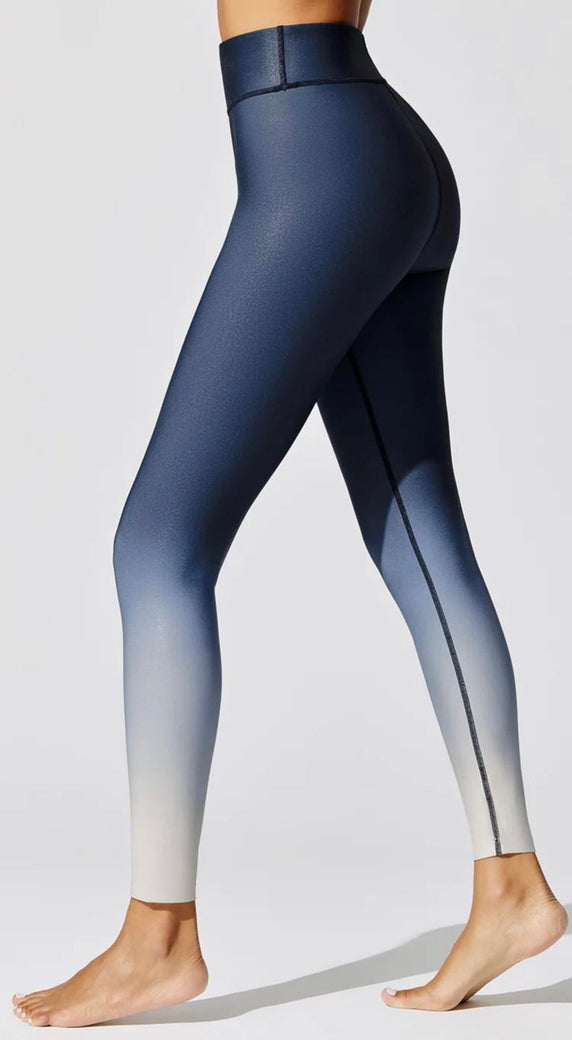 Metallic Azure leggings